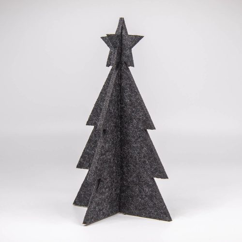 3D Weihnachtsbaum anthrazit | Allgäu Deko