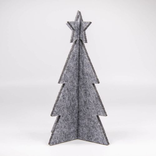 3D Weihnachtsbaum grau | Allgäu Deko