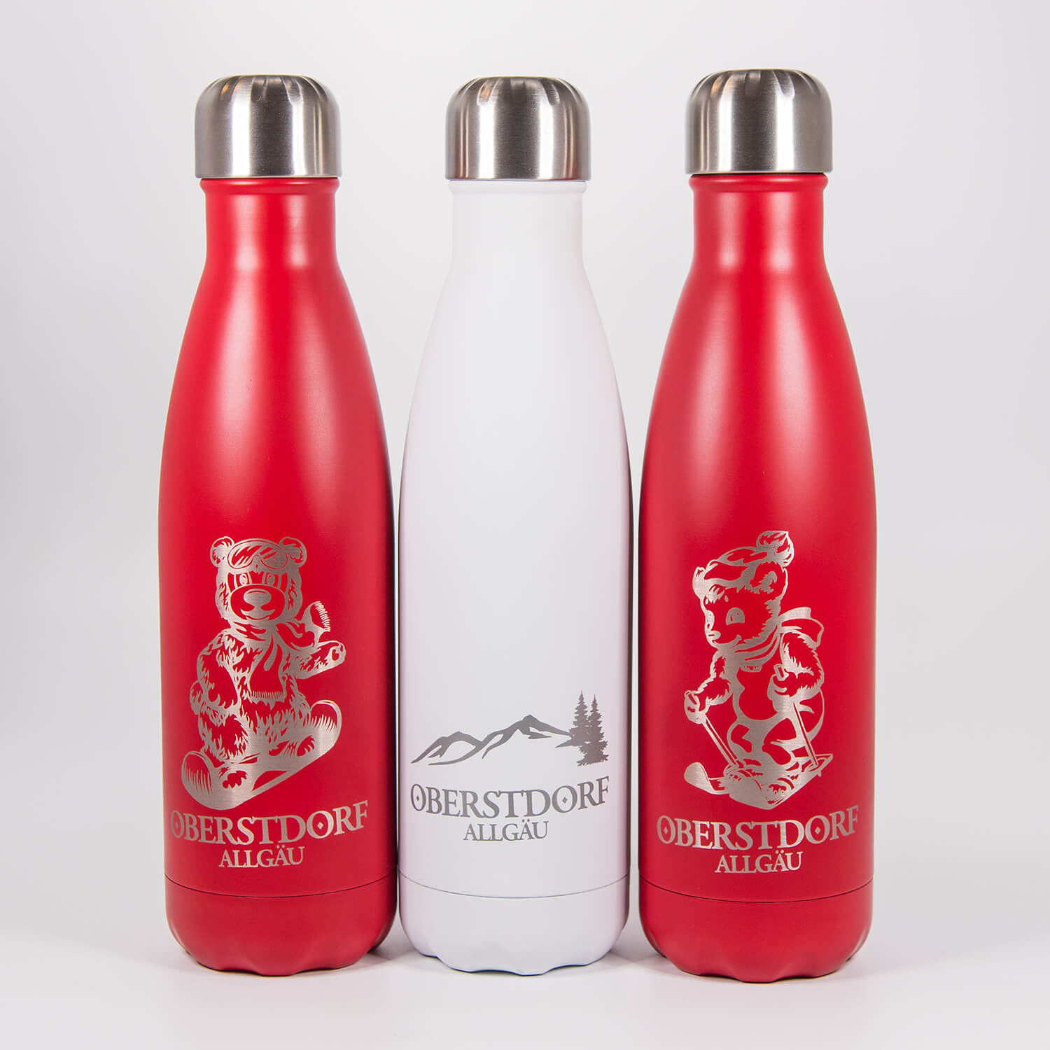 Personalisierte Trinkflasche Skischule | Allgäu Deko