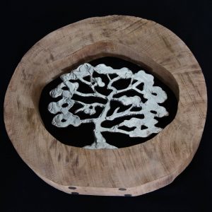 Dekoaufsteller aus Mangoholz | Allgäu Deko
